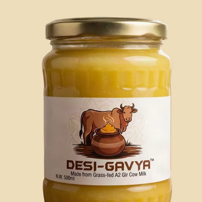 Desi-Gavya A2 Gir Cow Ghee — 500 ml
